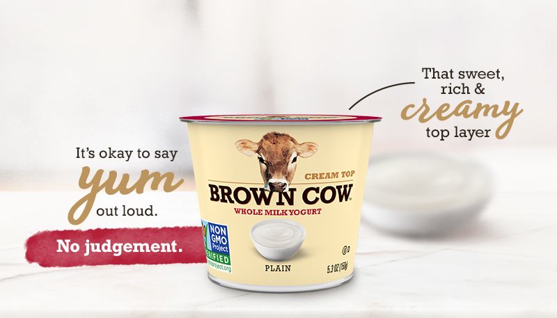 Plain - Brown Cow Yogurt